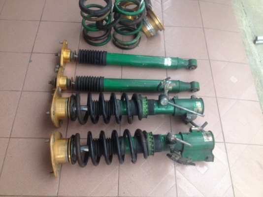 โช้คปรับเกลียว TEIN ใส่มิตซู SPACE WAGON ปรับหนืดได้เก่าญี่ปุ่นเเท้สภาพดี