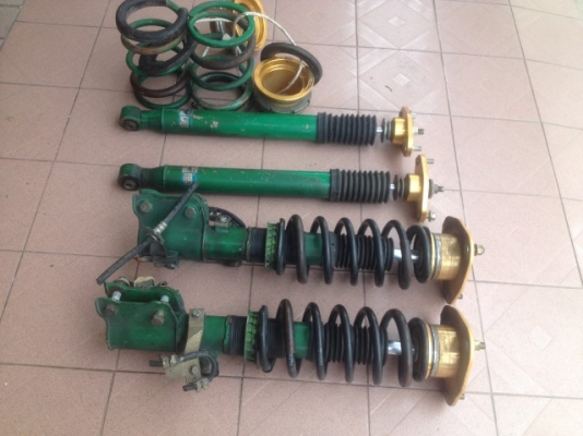 โช้คปรับเกลียว TEIN ใส่มิตซู SPACE WAGON ปรับหนืดได้เก่าญี่ปุ่นเเท้สภาพดี