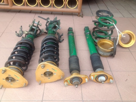 โช้คปรับเกลียว TEIN ใส่มิตซู SPACE WAGON ปรับหนืดได้เก่าญี่ปุ่นเเท้สภาพดี