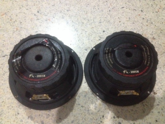 ลำโพงเสียงกลาง6นิ้วครึ่ง FORMULA X มือสองสภาพดีคู่ละ