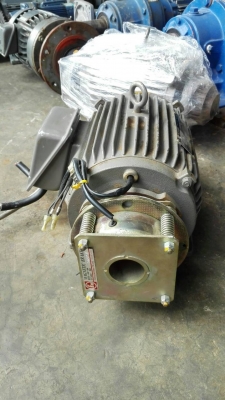 Sale>> มอเตอร์เบรค Toshiba Japan ใช้งานได้ 2 ระบบ 1.5 / 1 แรง.รอบ 3400 / 750 มี 2 รอบให้เลือกใช้งาน 089-2499-123 นครปฐม