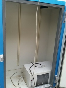 รูปด้านในครับ ตู้อบร้อน อบแห้ง อบข้าว อบพืชผลการเกษตร เอนกประสงค์ ยี่ห้อ KIORITZ เก่าญี่ปุน ใช้ไฟ110V