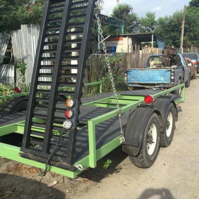 ขายรถแบ็คโฮพร้อมรถพ่วงเทรนเล่อร์