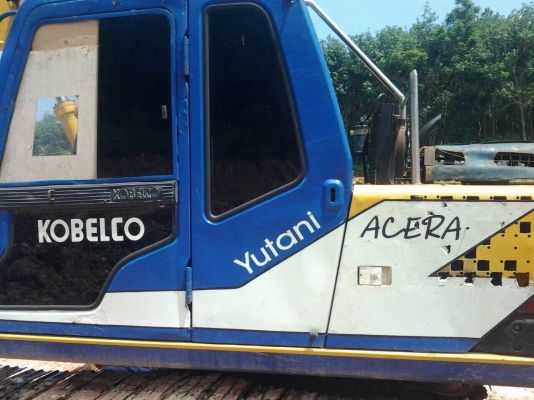 ขายแบคโฮ KOBELCO SK120 LP-075XX แอร์ไฟฟ้า เล่มทะเบียนพร้อม สนใจโทร 081-970-1072