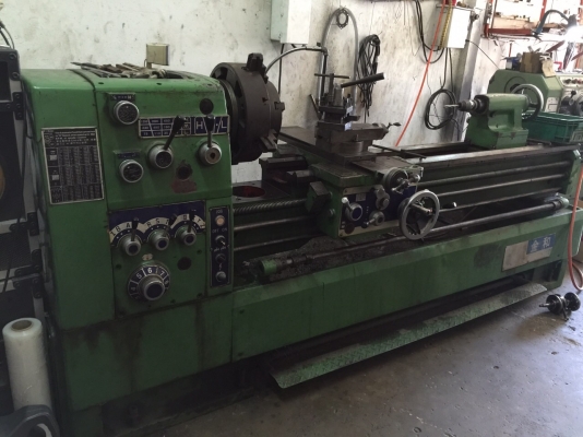 ขายเครื่องกลึง8ฟุตใต้หวันญี่ห้อชิงเหอนิ้วมิลไม่เปลี่ยนเฟืองอุปกรณ์ครบออฟชั่นวงสวิง540มิล