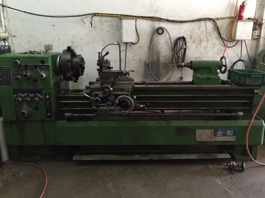 ขายเครื่องกลึง8ฟุตใต้หวันญี่ห้อชิงเหอนิ้วมิลไม่เปลี่ยนเฟืองอุปกรณ์ครบออฟชั่นวงสวิง540มิล