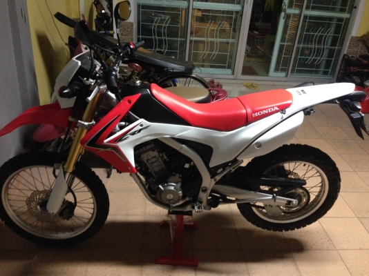 Honda crf 2013รุ้น250l 250cc วิ่งน้อย 2800กิโล