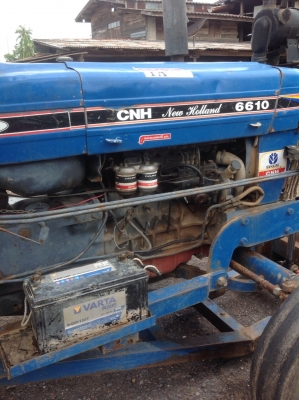 แทรกเตอร์ฟอร์ด 6610 สภาพดีพร้อมใช้งานมีผานดันหน้า และ ผาน 3 หลังให้ด้วย มีเล่มทะเบียนแต่โอนไม่ได้