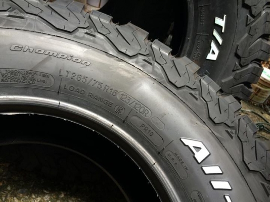 BF Goodrich KO2 ขนาด 265 75 r16 ยางใหม่ปลายปี14 เส้นละ8000 -ด่วน BF Goodrich KO2 ขนาด 265 75 r16 ยางใหม่ปลายปี14 เส้นละ8000 -ด่วน