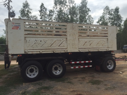 ลูกพ่วง 3 เพลา ดัมพ์ สามมิตรแท้ ปี 56