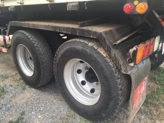 ลูกพ่วง 3 เพลา ดัมพ์ สามมิตรแท้ ปี 56