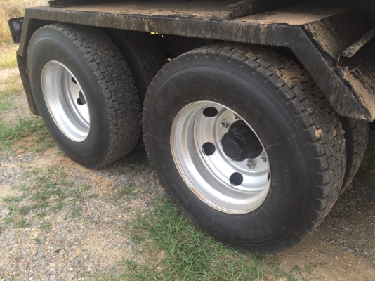 ลูกพ่วง 3 เพลา ดัมพ์ สามมิตรแท้ ปี 56