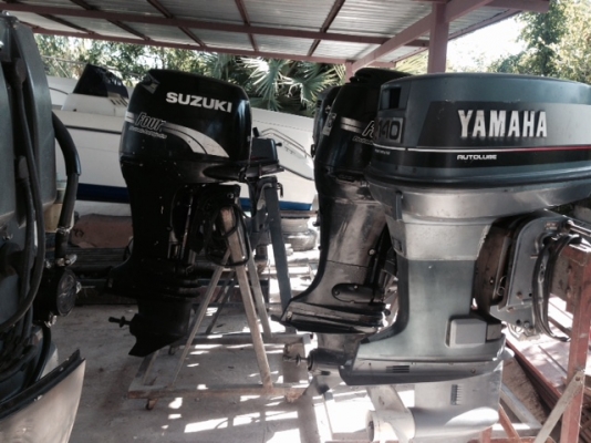 เครื่องเรือมือสอง อะไหล่เก่า นำเข้าจากญี่ปุ่น  เรือไฟเบอร์กลาสทุกขนาด