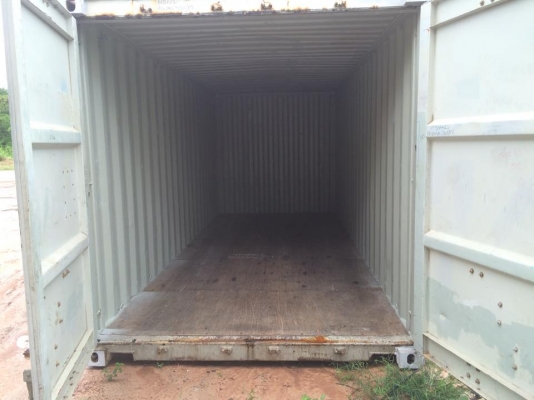ขายตู้ container มือสอง 20 ฟุตราคาใบละ 55,000  บาท