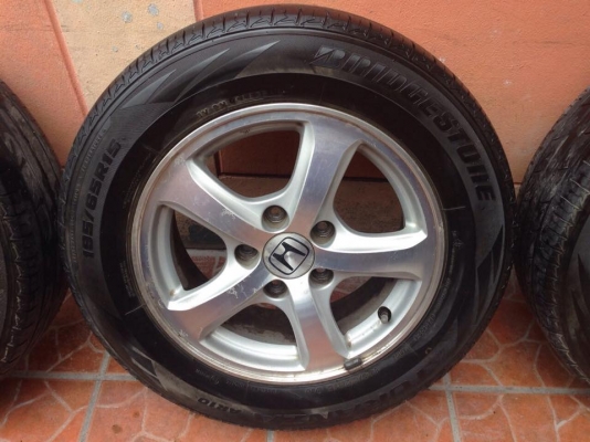 ล้อเเม็คพร้อมยาง civic fd 4,000 บาท