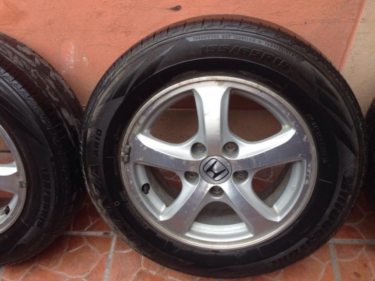 ล้อเเม็คพร้อมยาง civic fd 4,000 บาท
