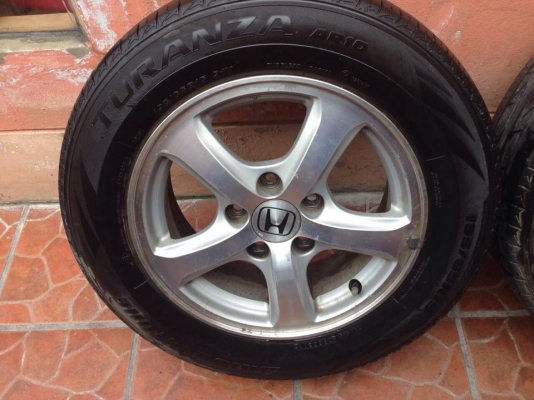 ล้อเเม็คพร้อมยาง civic fd 4,000 บาท