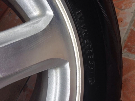 ล้อเเม็คพร้อมยาง civic fd 4,000 บาท