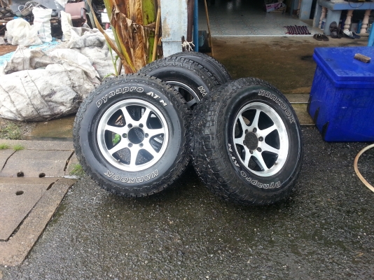 ขาย  แมก enkei 16กว้าง8  แท้   japan  พร้อมยาง  hankookถูก