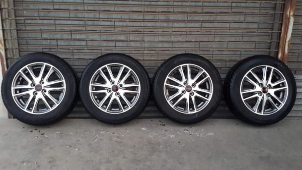 TRD V1 ขอบ 15 4รู100 ยาง Dunlop TRD V1 ขอบ 15 4รู100 ยาง Dunlop