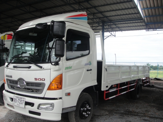 HINO FC9JJ SERIES 500 เครื่องยนต์ JO5C กะบะยาว 5.50 เมตร รถสวย