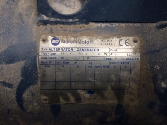 ขายเครื่องปั่นไฟ ขนาด 36 kva