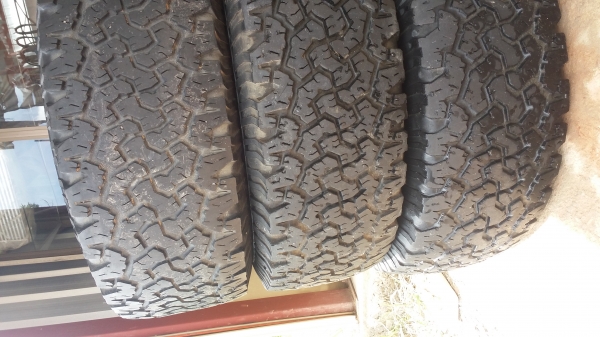 ขายยางBF a/t 265-75-16 7เส้น