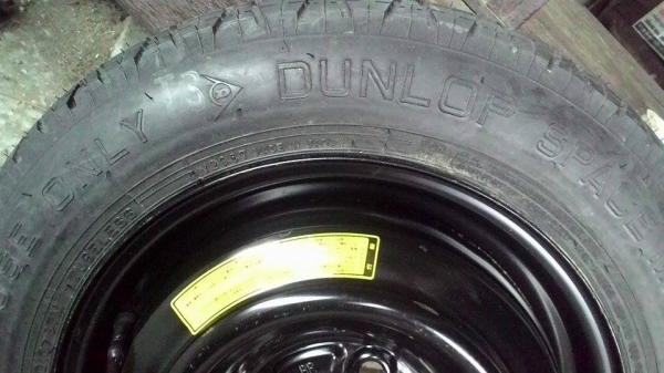 ล้ออะไหล่บางญี่ปุ่น พร้อมแม่แรง ครบชุด Honda