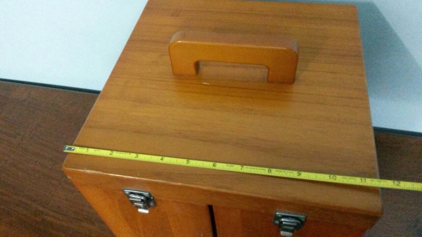 ขายกล่องไม้ทรงเหลี่ยมเอนกประสงค์ ขนาด 11X11x12(กxยxส)