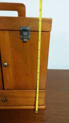 ขายกล่องไม้ทรงเหลี่ยมเอนกประสงค์ ขนาด 11X11x12(กxยxส)