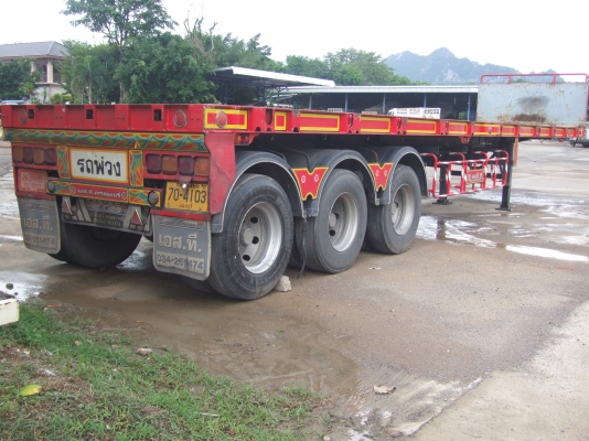 **ขายด่วน** หางพ่วง ST 3 เพลาแท้ **ขายด่วน** หางพ่วง ST 3 เพลาแท้