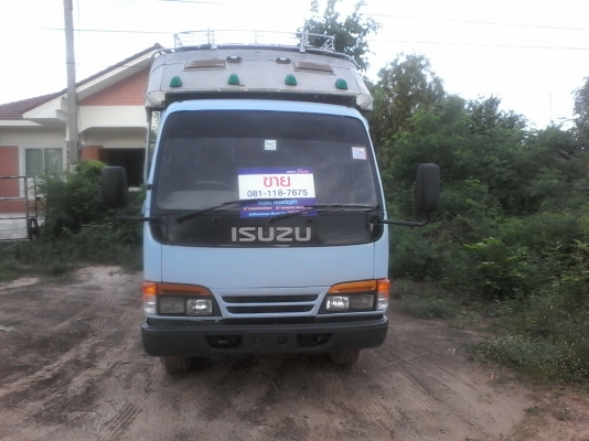 ISUZU   120  แรง    เครื่องดี  ครัชชีสวย  พร้อมหลังคาโดยสาร