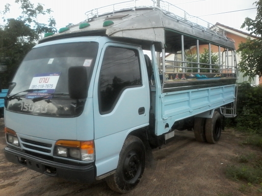 ISUZU   120  แรง    เครื่องดี  ครัชชีสวย  พร้อมหลังคาโดยสาร