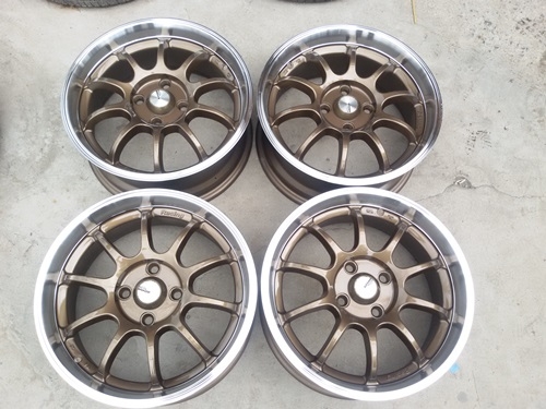 ขายล้อแม็ก RS ขอบ15 4รู100 กว้าง6.5  4  ล้อ