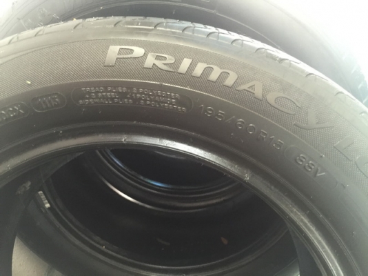 ขายยางMichelin Primaly LC 195-60-15" สวยๆ