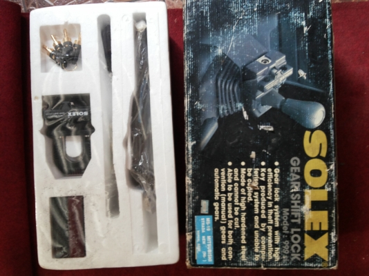 ขายกุญแจล็อคคันเกียร์ ยี่ห้อ SOLEX