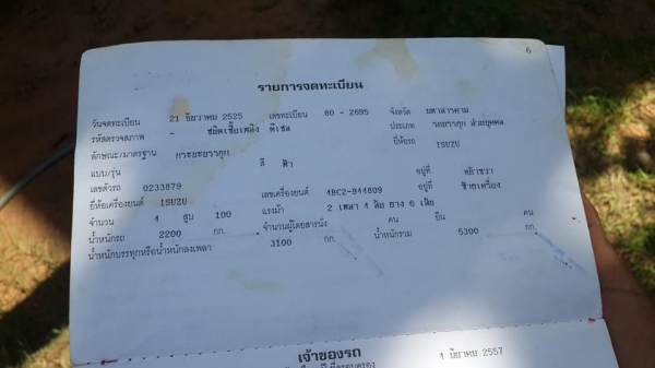 ขาย6ล้อสัน อีซูซุ NKR100ฝาดำ 4BC2 แชชซีสวยเครื่องดี ทะเบียนภาษีเต็ม กระบะ3.20เมตร พร้อมวิ่งงาน