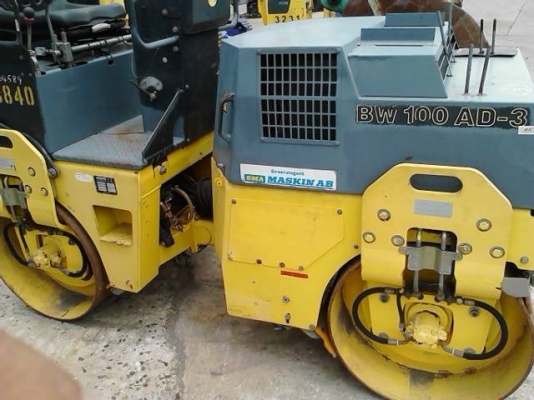 รถบด BOMAG รุ่น BW100AD-3 รถบดเอวอ่อน