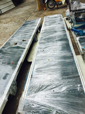 สายพาน3.80เมตรกว้าง60เซนรับของหนักได้ครับ