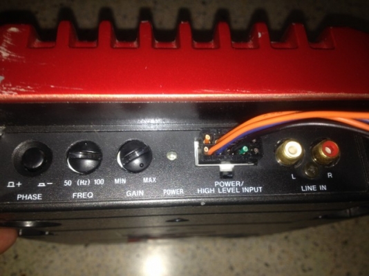 ซับบ๊อก SONY XPLOD 8นิ้วเเอมในตัว140w ของเก่าญี่ปุ่นเเท้สภาพใช้งานได้ปกติ