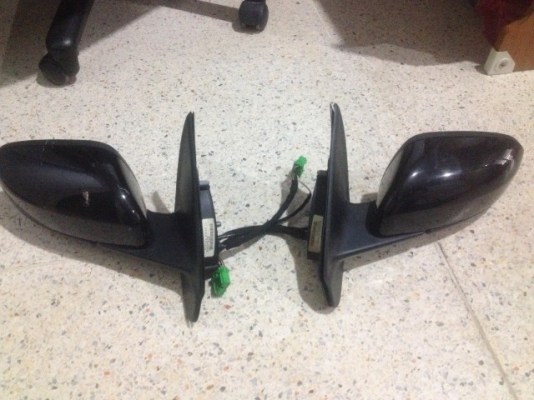 กระจกมองข้าง VOLVO V70 ปี 04 ถึง 08 ของเก่าญี่ปุ่นเเท้สภาพสวยคู่ละ