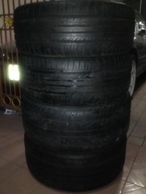 ล้อ อเมกาเเท้ MOONEYES 17หน้า7หลัง8 5รู108ใส่ VOLVOเก่ายุ่นสภาพสวยเดิมๆ