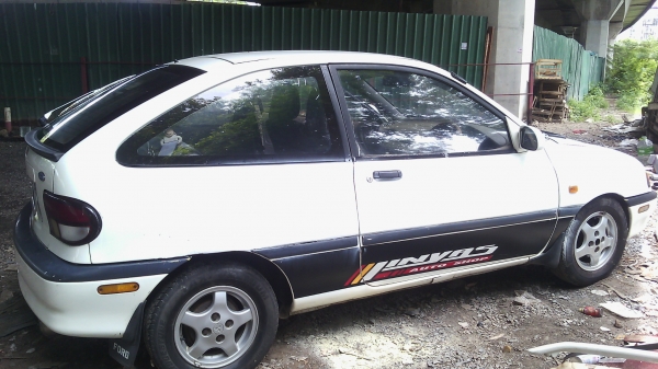 รถเก๋งฟอร์ด 3 ประตู ปี95 ภายในสวย ภายนอกสีพอได้ 29000