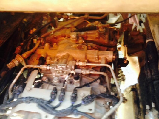 รถสิบล้อหัวลาก+หาง RCK 3 เพลา พื้นเรียบ HIno FM2P 360แรง ปี 55 NGV โรงงานรถพร้อมใช้งาน ยางหน้าใหม่ ยางหลัง80\%