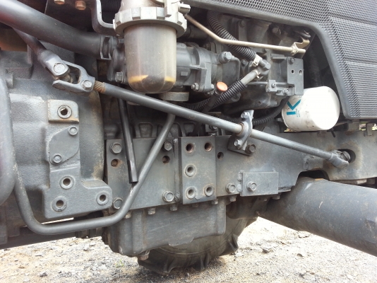 คูโบต้า L3408 4 WD พร้อมผาน 6x22 ตราช้าง  รถไร่สีเดิมๆ ไม่เคยลงนา