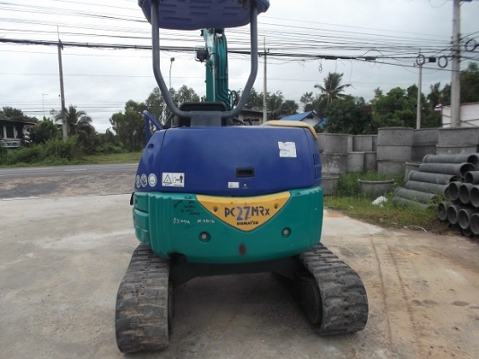 ขายถูก!!!แบคโฮเล็ก KOMATSU PC 27MR-1(9) เก่านอกไม่เคยใช้งานในไทย ขายถูก!!!แบคโฮเล็ก KOMATSU PC 27MR-1(9) เก่านอกไม่เคยใช้งานในไทย