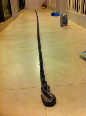 โซ่ลากจุง G43 USA ขนาด 3 หุน ยาว 6 เมตร