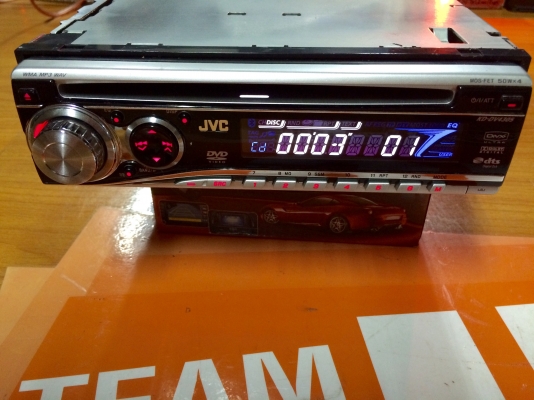 ขายวิทยุ DVD/CD JVC รุ่น KD-DV4305 สภาพ 85\% ขึ้นครับ