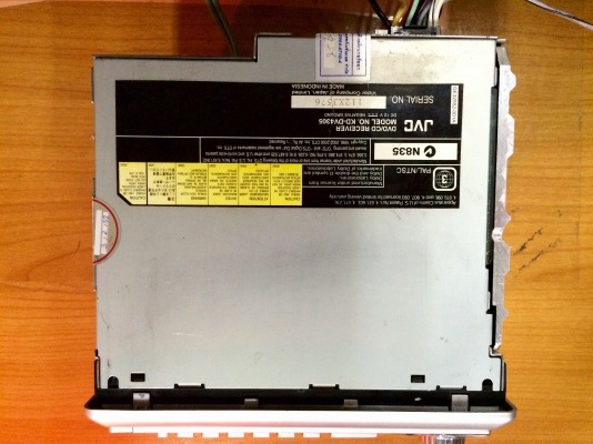 ขายวิทยุ DVD/CD JVC รุ่น KD-DV4305 สภาพ 85\% ขึ้นครับ ขายวิทยุ DVD/CD JVC รุ่น KD-DV4305 สภาพ 85\% ขึ้นครับ