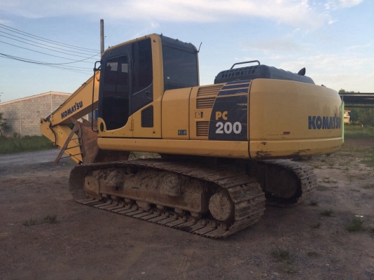 ขายแบคโฮ KOMATSU PC200-8 ทำงาน 9583ชั่วโมง ปี53 สนใจโทร 081-970-1072 ขายแบคโฮ KOMATSU PC200-8 ทำงาน 9583ชั่วโมง ปี53 สนใจโทร 081-970-1072